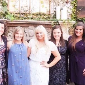 Adrianna Pappell Beaded Cocktail Dress